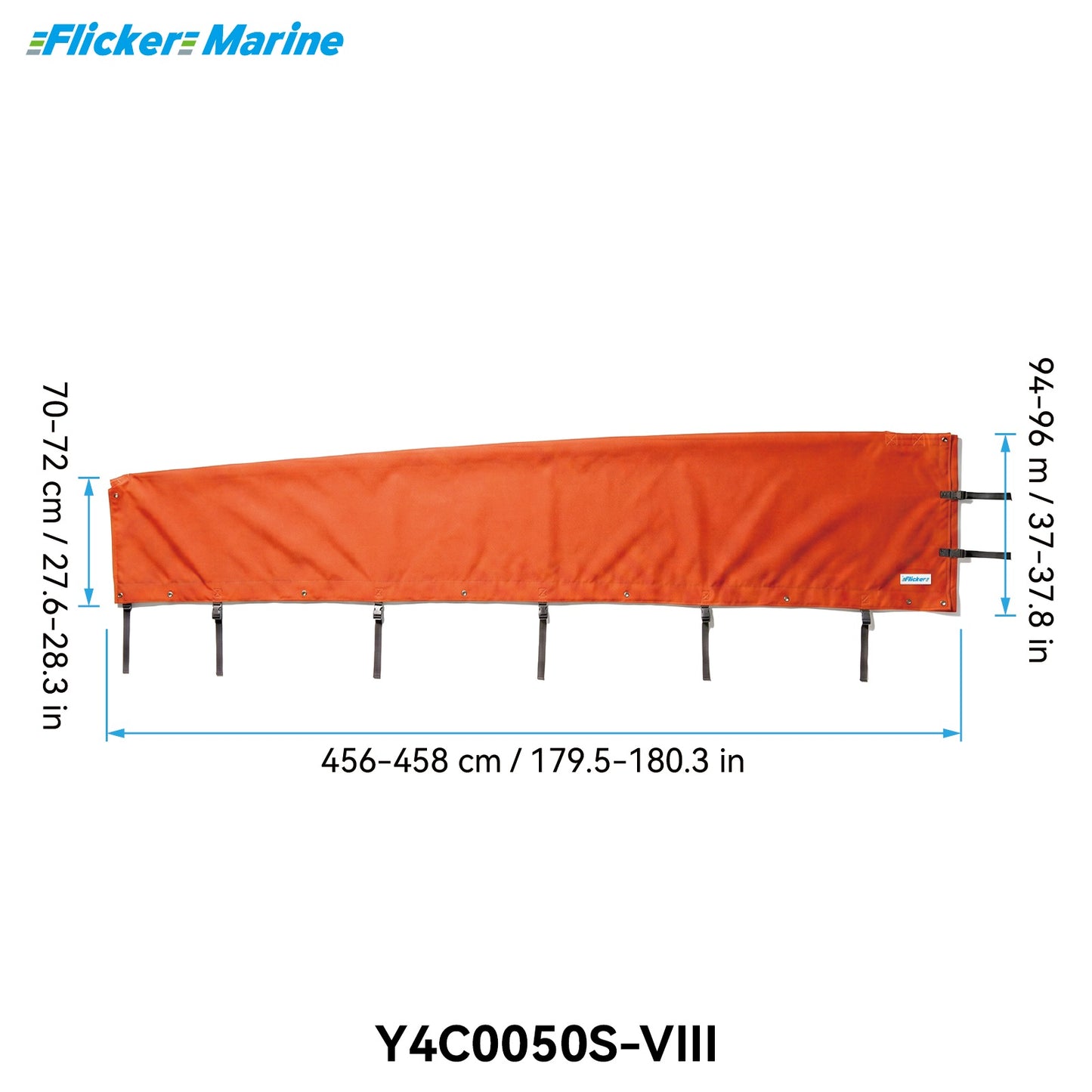 Colorful Mainsail Boom Cover