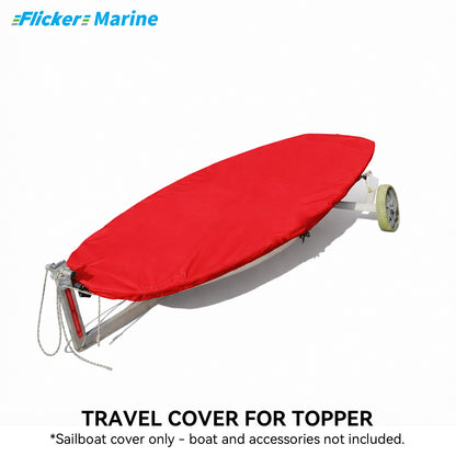 Colorful Sailboat Cover for Topper