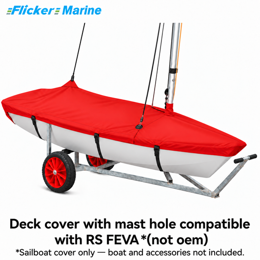 Flicker Marine Transportpersenning für RS Feva – wetterfester Rumpfschutz