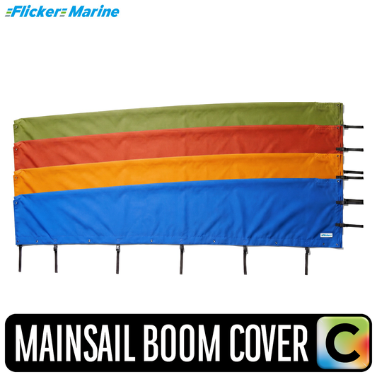 Colorful Mainsail Boom Cover
