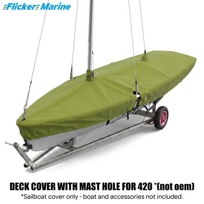 Colorful Sailboat Cover for 420