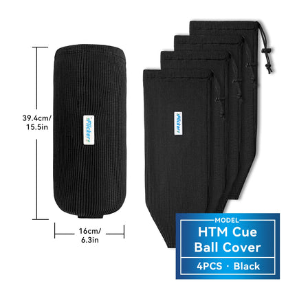 HTM Boat Fender Cover, Acrylic Marine Fender Sleeve, 3 Sizes, 1/2/4 Pack