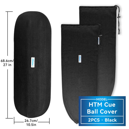 HTM Boat Fender Cover, Acrylic Marine Fender Sleeve, 3 Sizes, 1/2/4 Pack