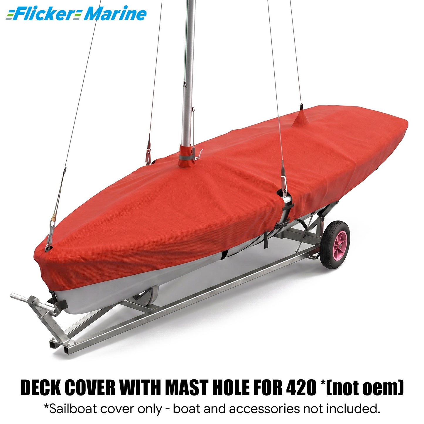 Colorful Sailboat Cover for 420