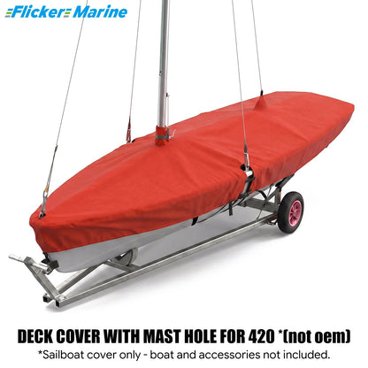 Colorful Sailboat Cover for 420